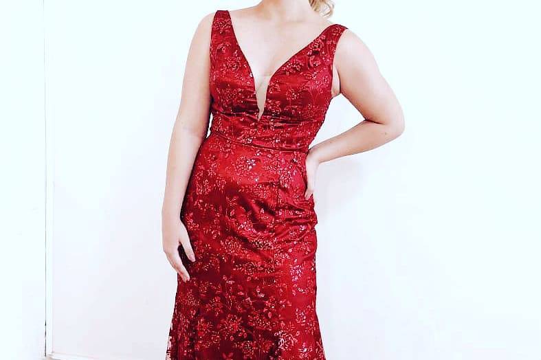 Vestido de festa personalizado