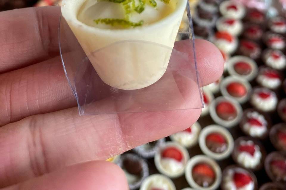 Copinho de chocolate