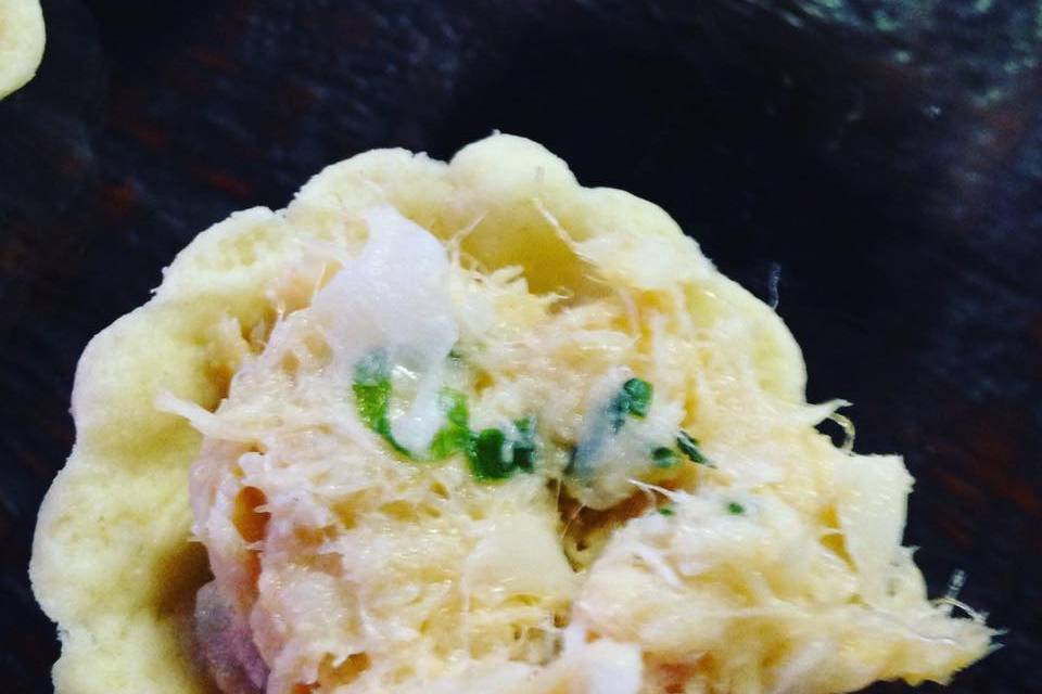 Barquetes de bacalhau