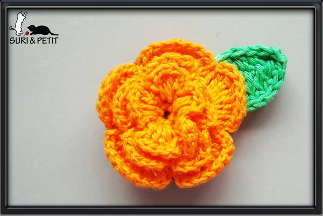 Croche - Broche Flor