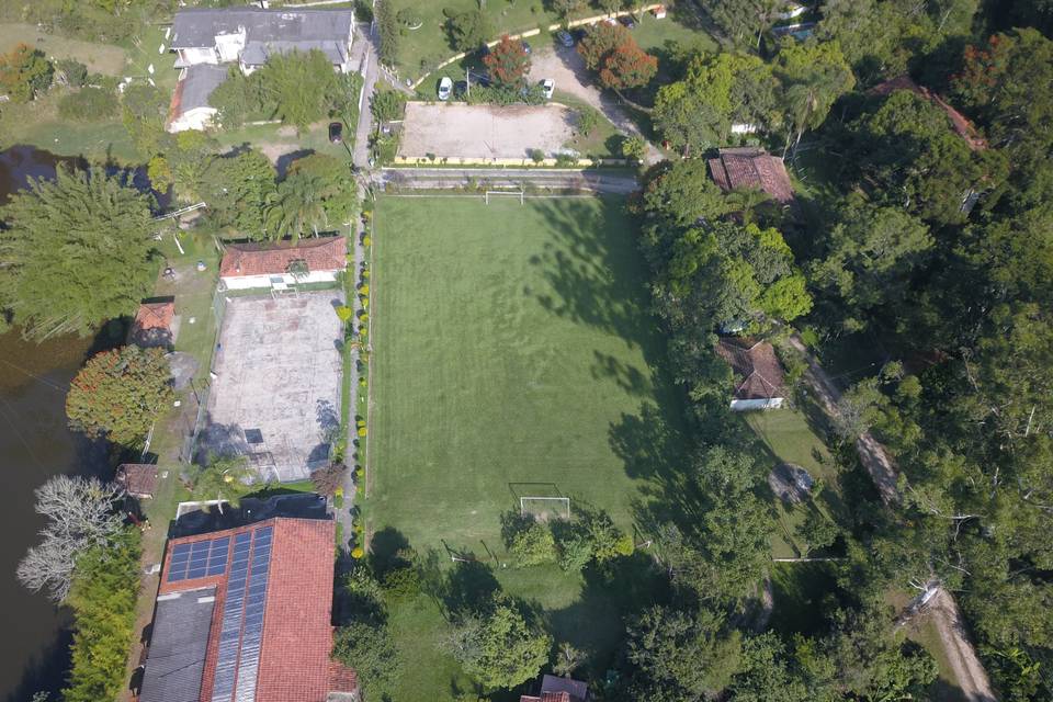 Campo de futebol para o seu ca