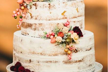 Naked Cake para casamentos