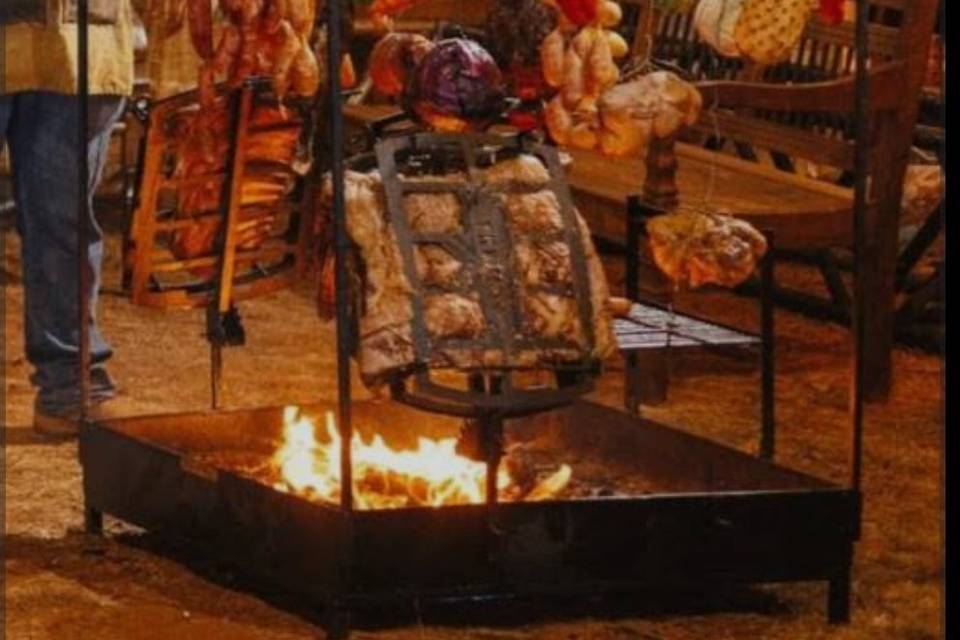 Churrasco de chão