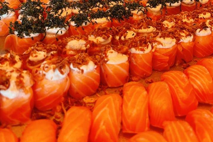 Casamento Ilha de Sushi