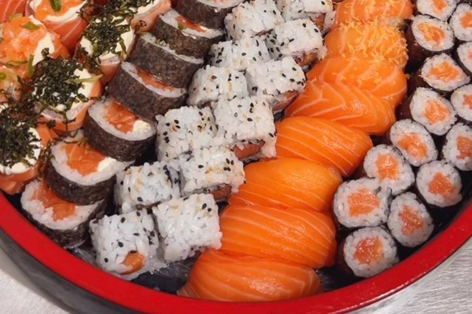 Casamento Ilha de Sushi