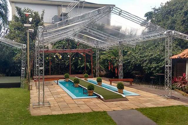 Cobertura em Box Truss
