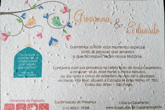 Papel semente solaris