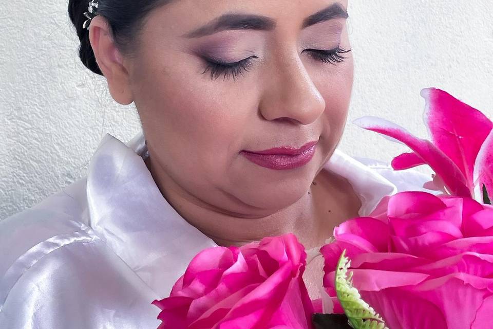 A beleza da noiva