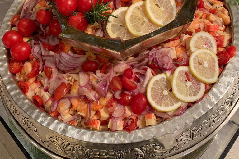 Ceviche de frutos do mar