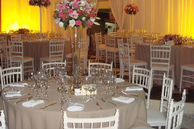 Mesa decorada