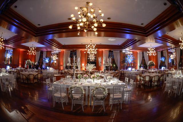 Salão decorado Rosa Rosarum