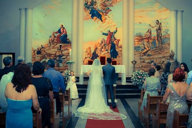 Fotos na igreja