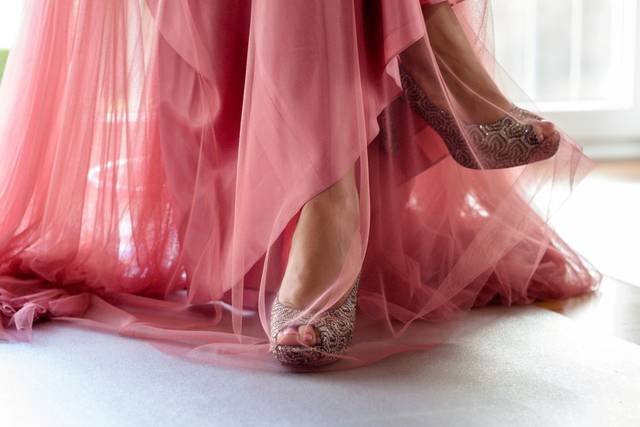 Sapatos da noiva