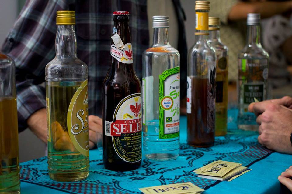 Mesa de cachaça