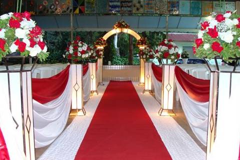 Decoração de cerimônia