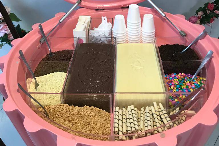 Buffet de brigadeiro no carrin