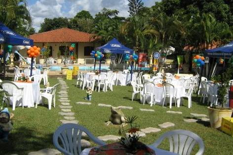 Evento no jardim