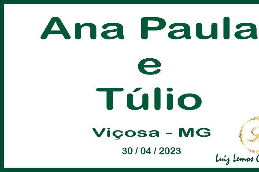 Ana Paula e Túlio.