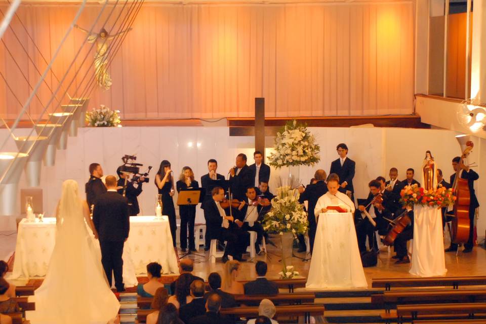 Cerimônia de casamento loyola