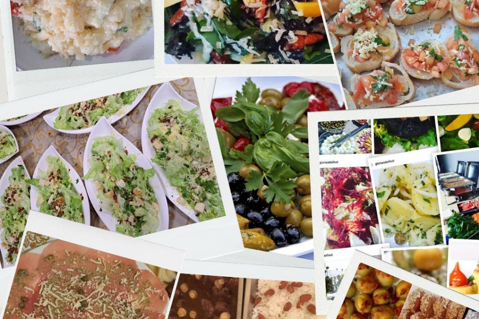 Saladas diversas