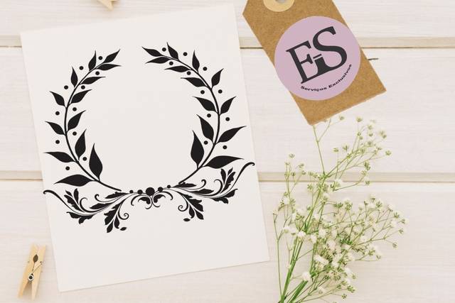 Monograma vetorizado