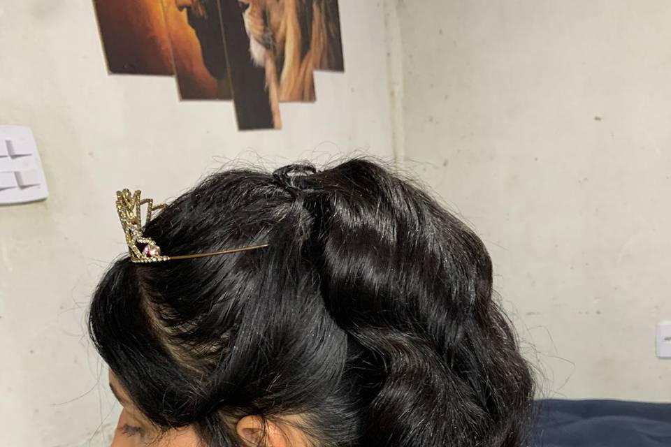 Penteado tradicional