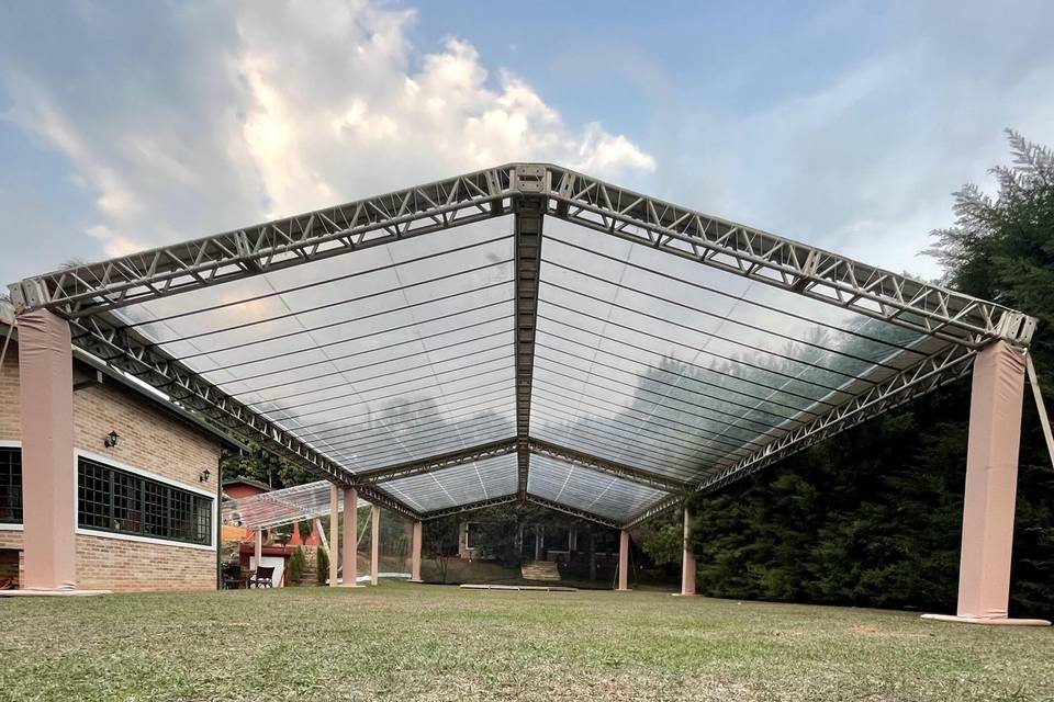 Cobertura em Boxtruss