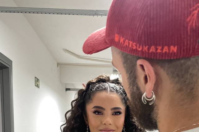 Produção de beleza para 15 anos