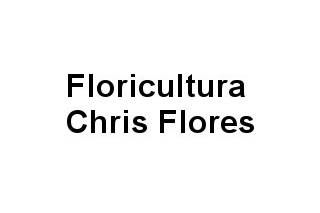 Logo floricultura chris flores