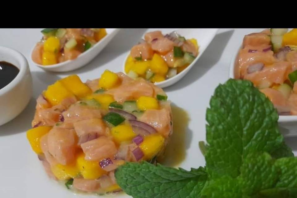 Tartar salmão