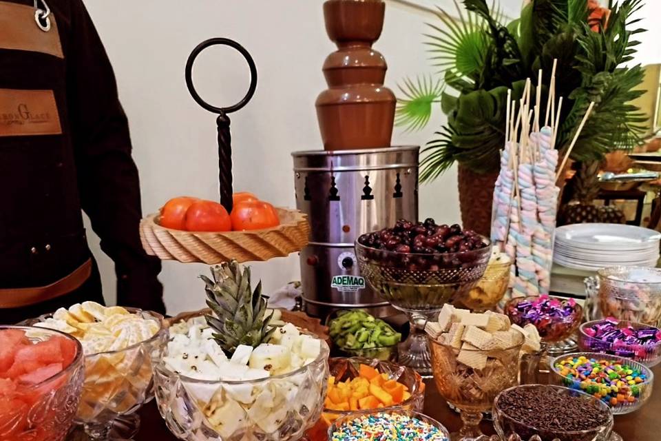 Cascata de chocolate