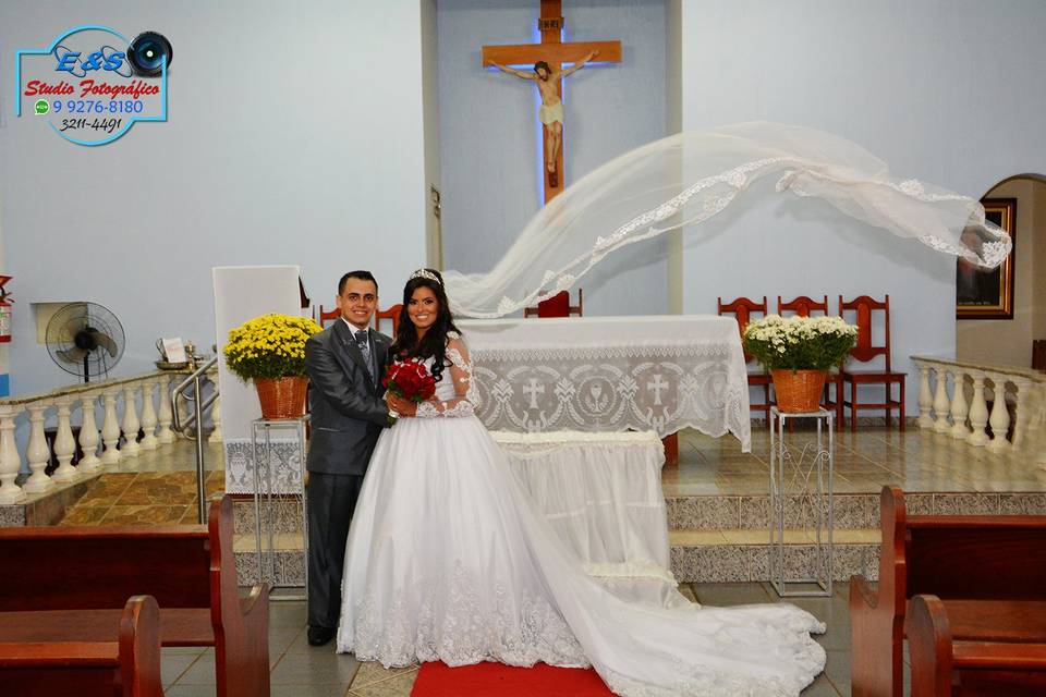 Matrimônio: Francine e Gustavo