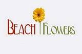 Beach flowers logo