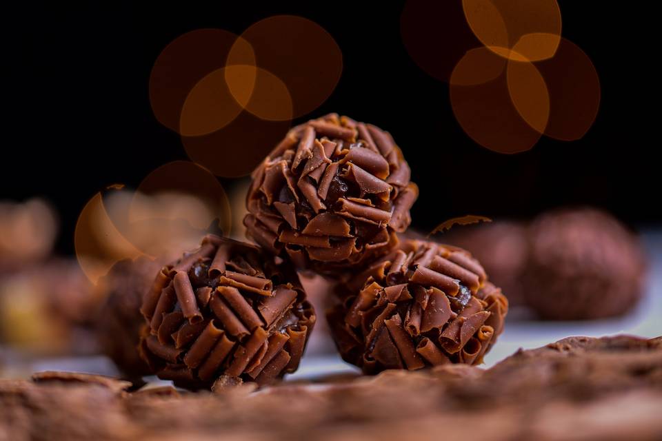 Brigadeiro belga c/blossoms