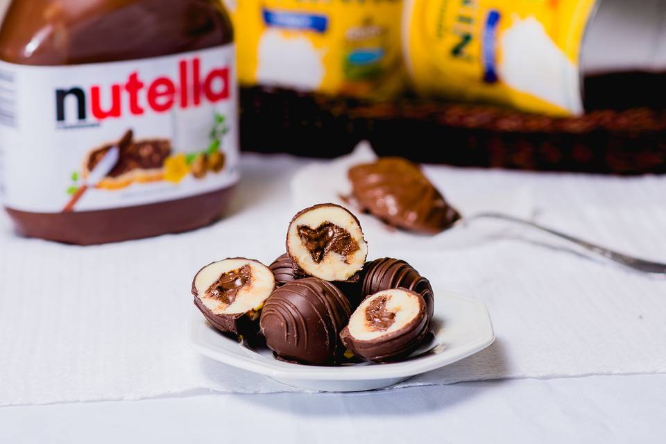 Bombom ninho c/nutella