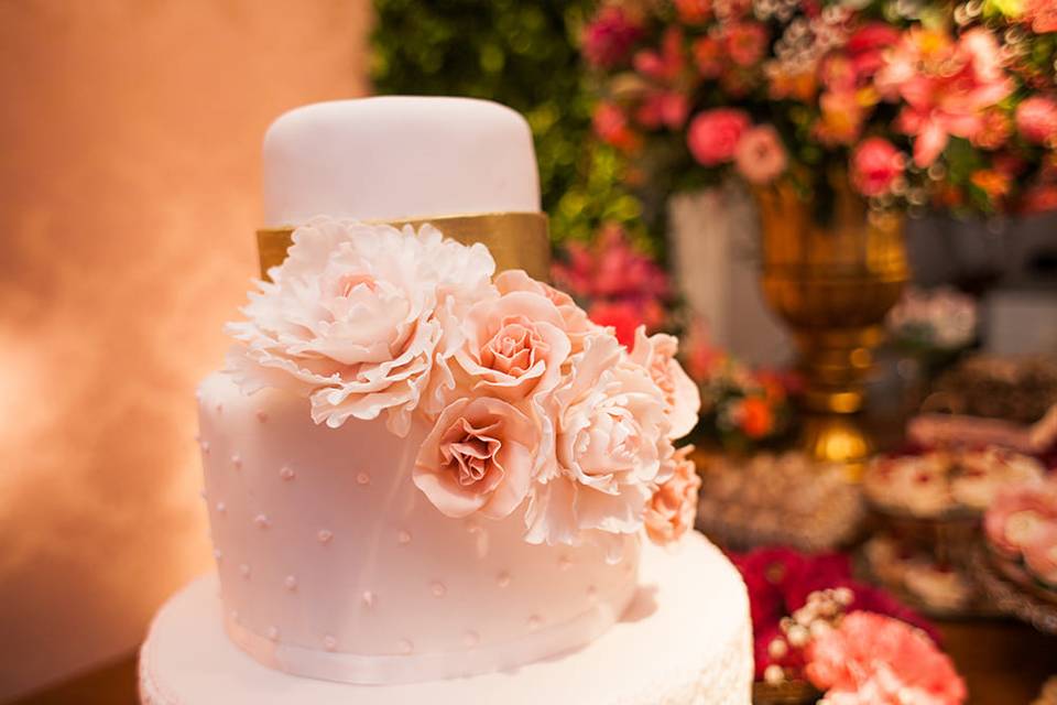 Mesa de doces para casamento