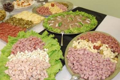 Buffet para inauguração