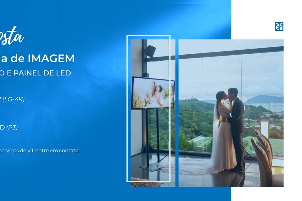 Painel de Led e Televisores