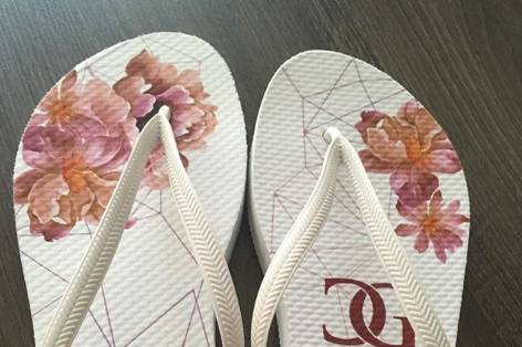 Chinelo personalizado