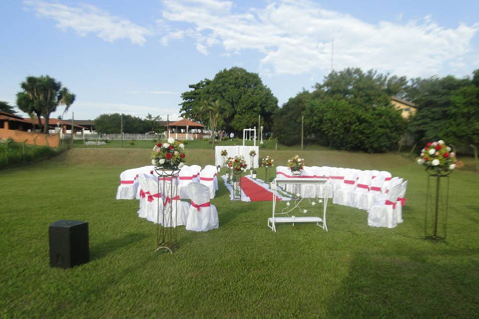 Casamento na area verde