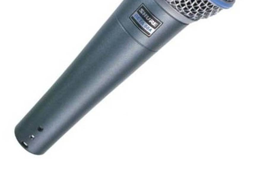 Microfone de mão