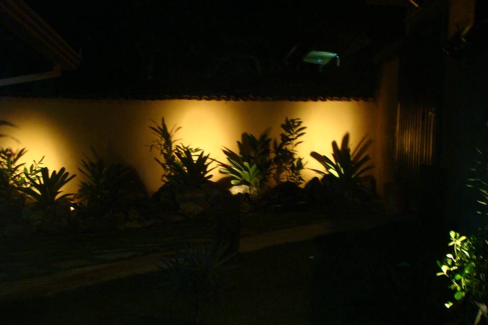 Iluminação jardins