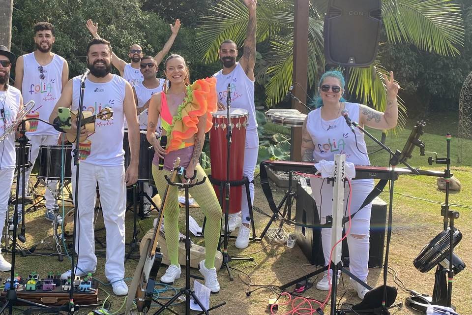 Bloco de Carnaval em Casamwnto