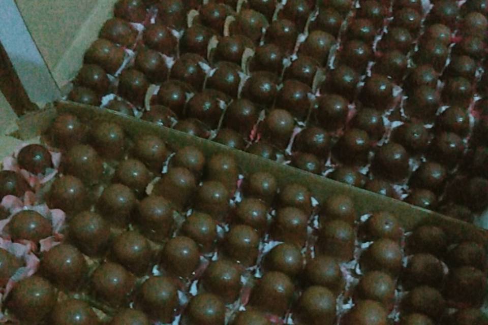 Trufas de chocolate