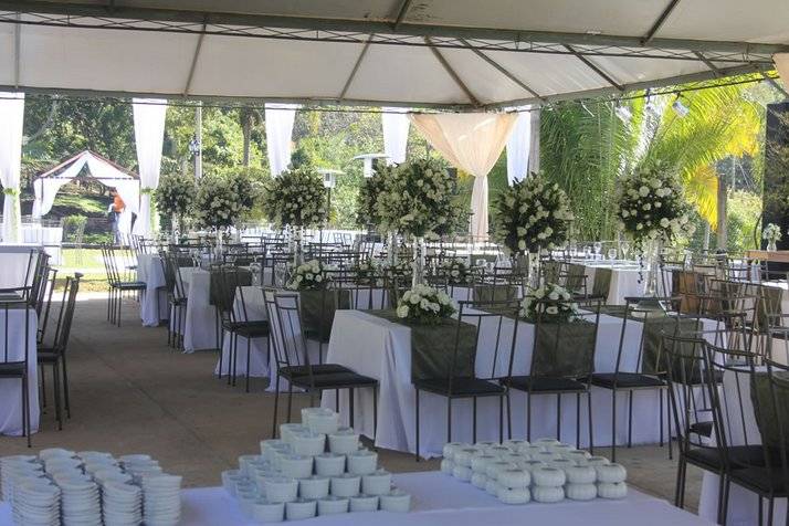 Decoração do casamento