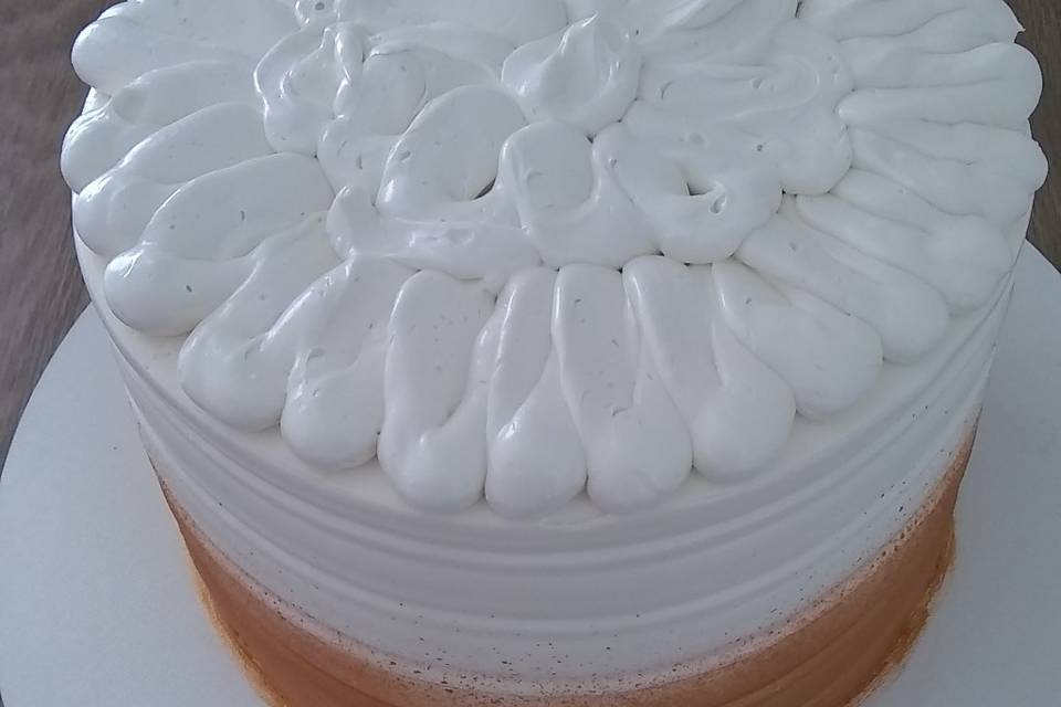 Bolo em buttercream