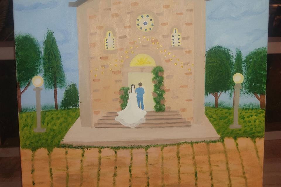 Pintura da cerimônia