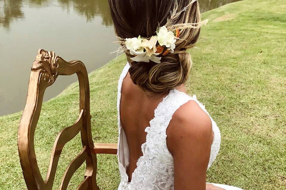 Penteado despojado