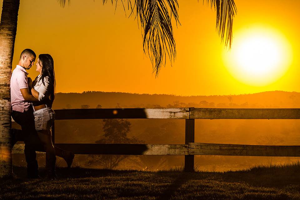 Ensaio por do sol