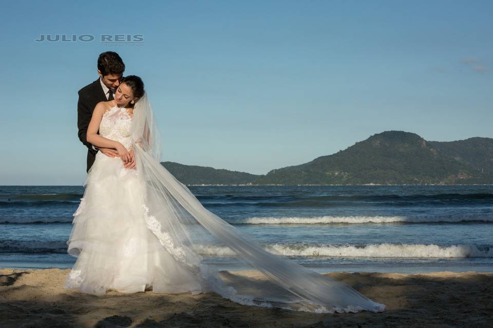 Mini wedding - case na praia